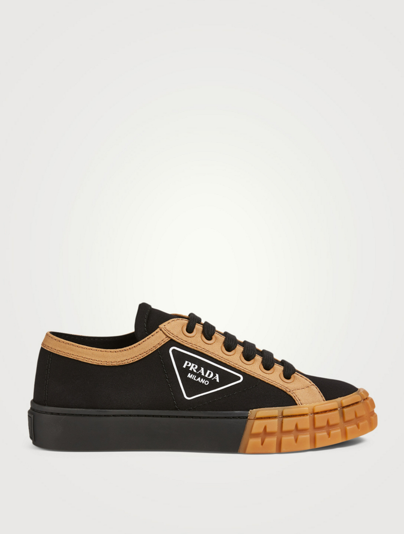 prada gabardine sneakers
