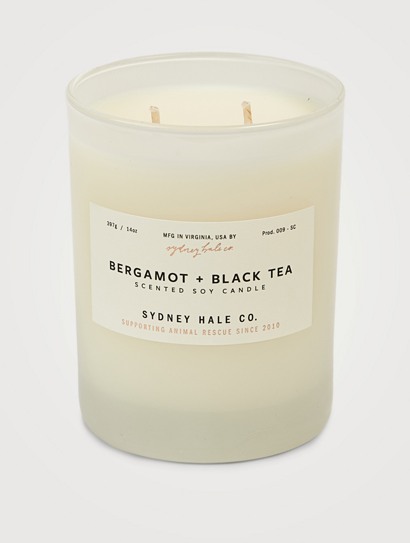 SYDNEY HALE Bergamot & Black Tea Scented Soy Candle Holt Renfrew Canada