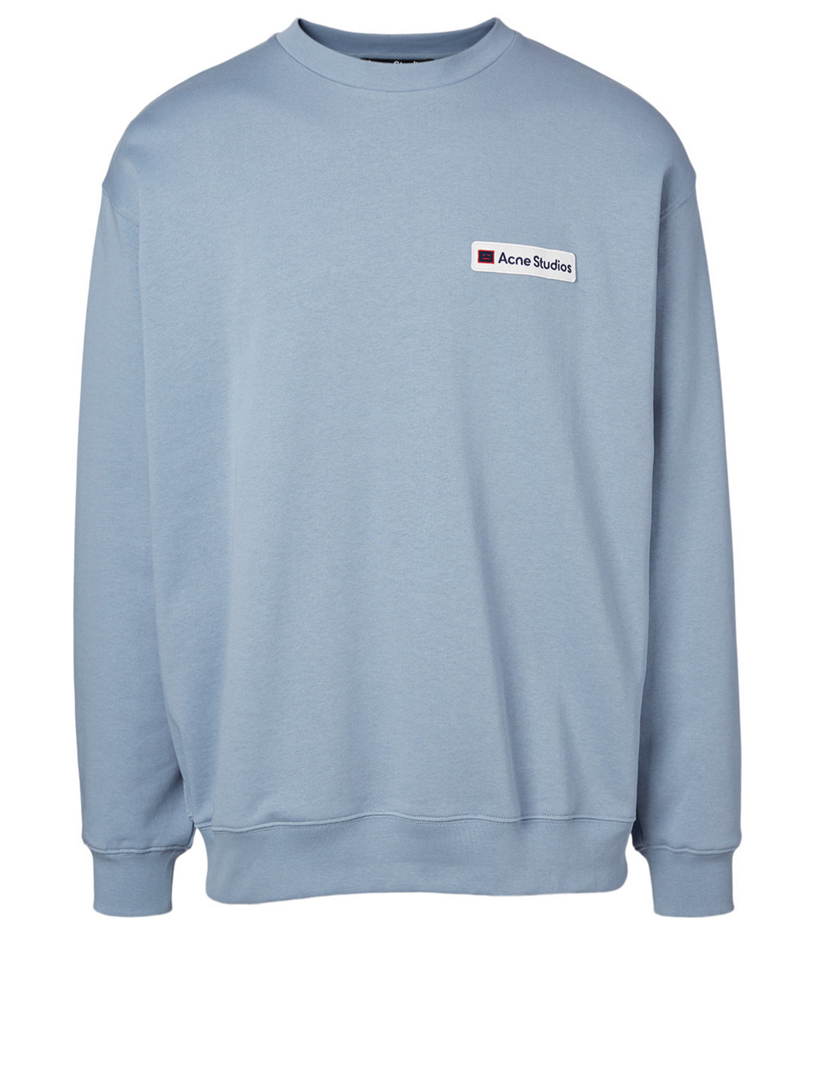 acne studios logo sweater