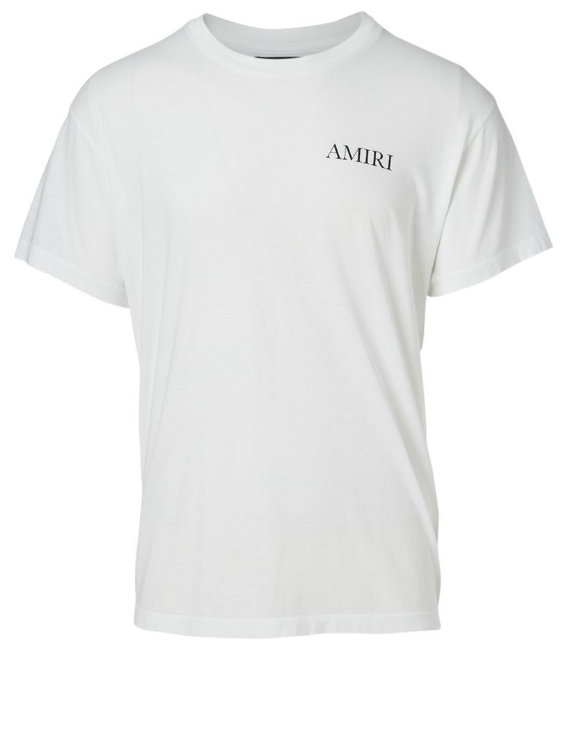 AMIRI Tee-shirt en coton à imprimé de bananier Hommes Blanc
