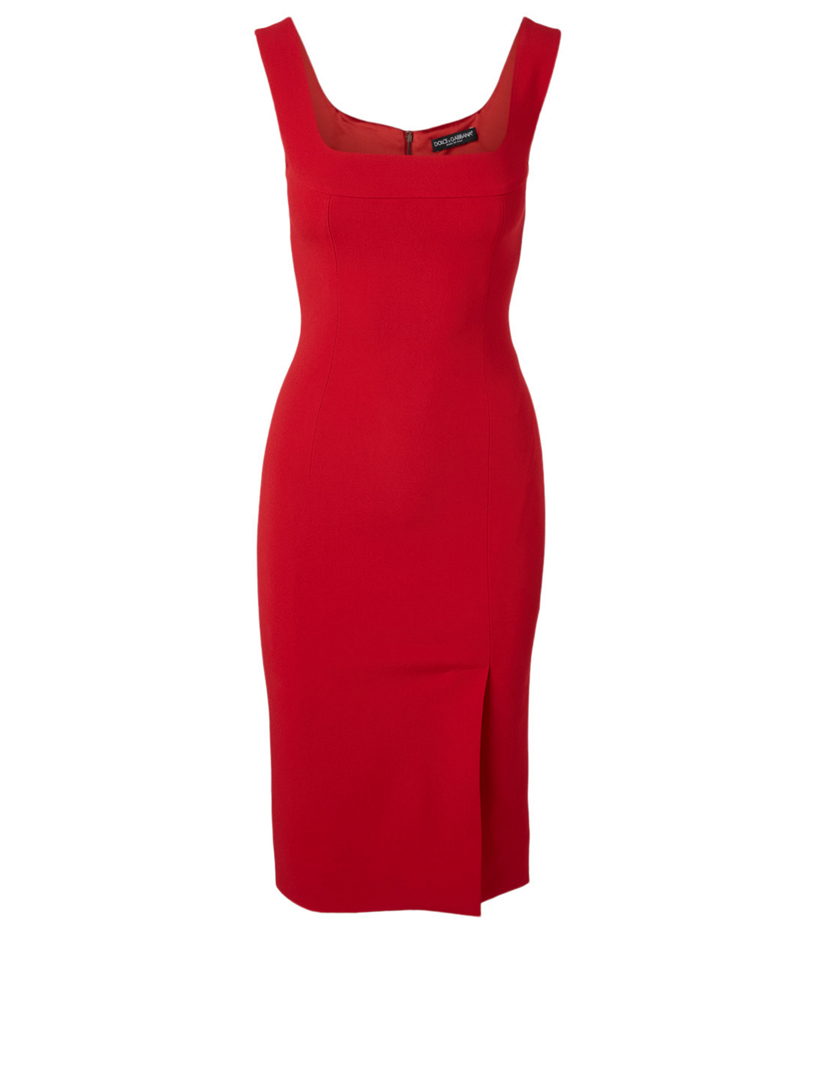 red midi dress canada