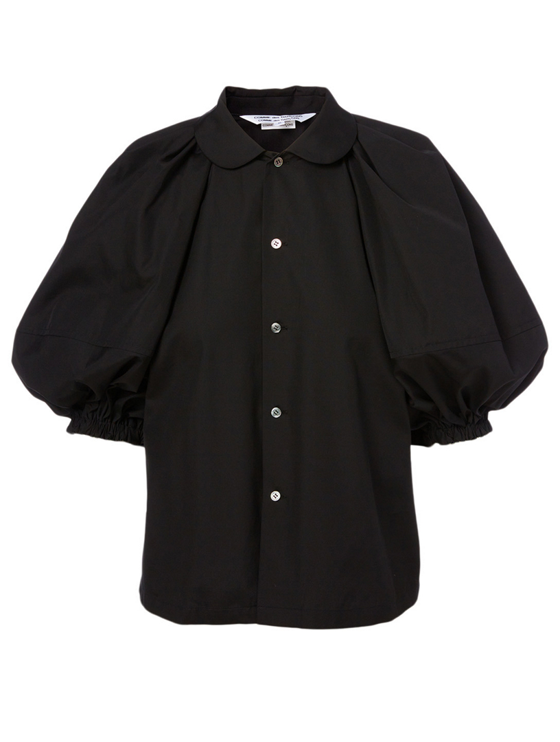 COMME DES GARÇONS COMME DES GARÇONS Cotton Balloon-Sleeve Shirt | Holt ...