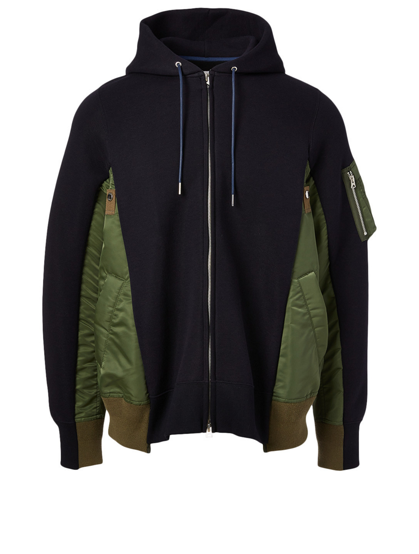 sacai sponge sweatshirt