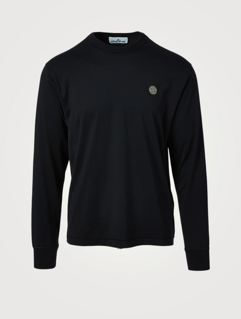 STONE ISLAND Cotton Long-Sleeve T-Shirt | Holt Renfrew Canada