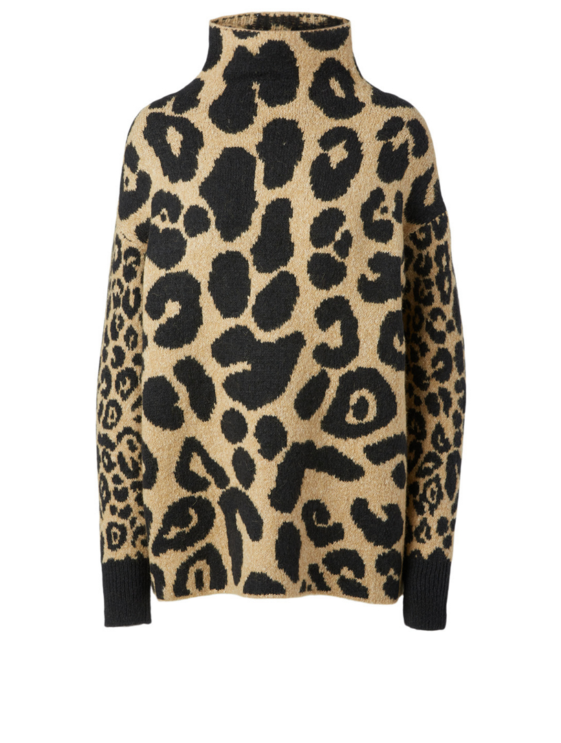 leopard print sweater canada