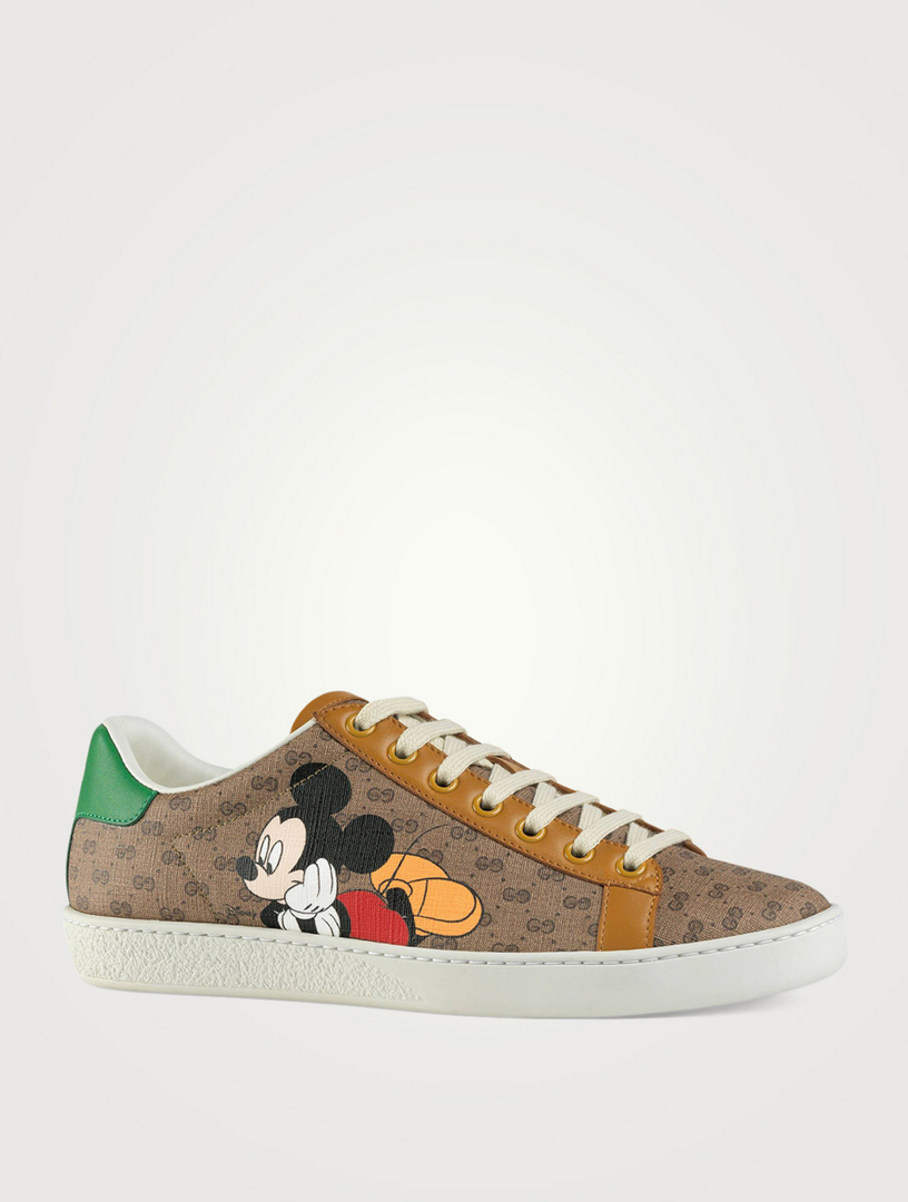 gucci canvas sneakers