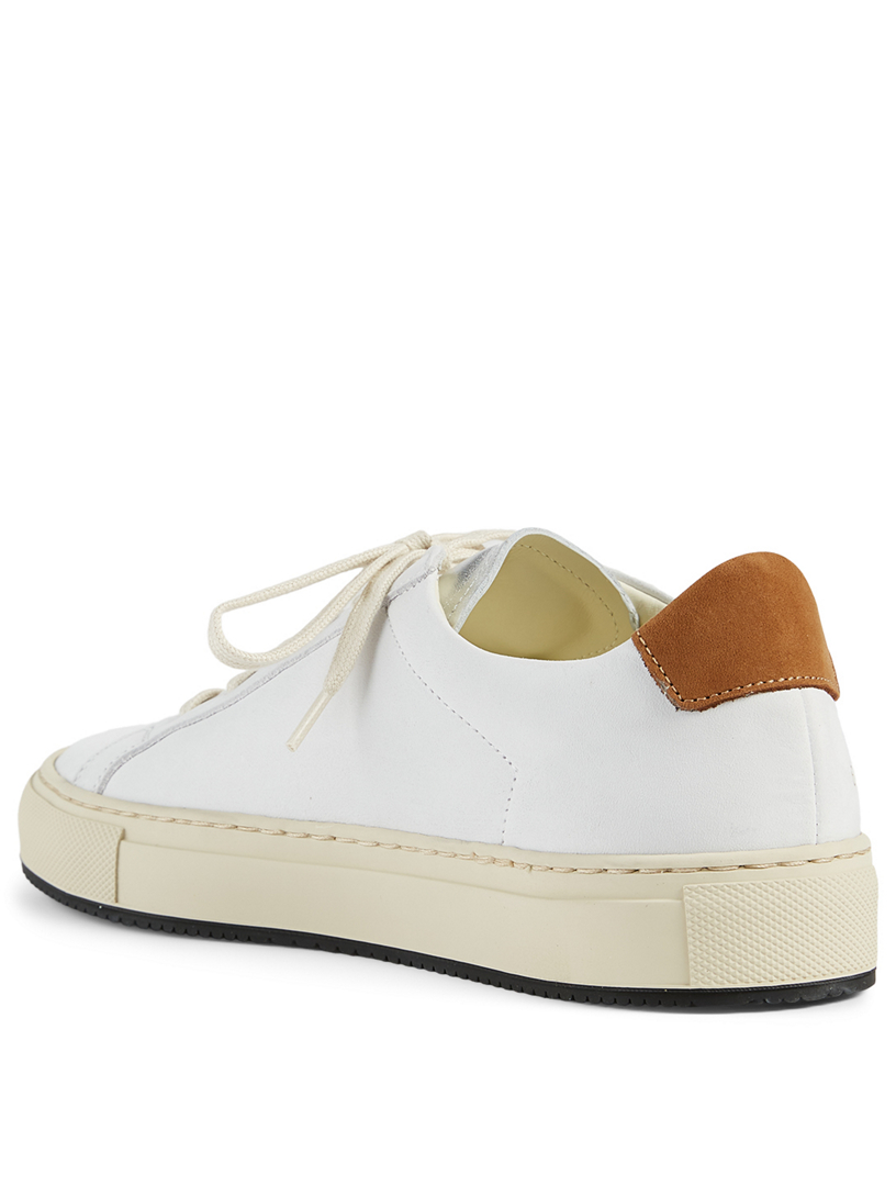 COMMON PROJECTS Retro Low Special Edition Leather Sneakers | Holt ...