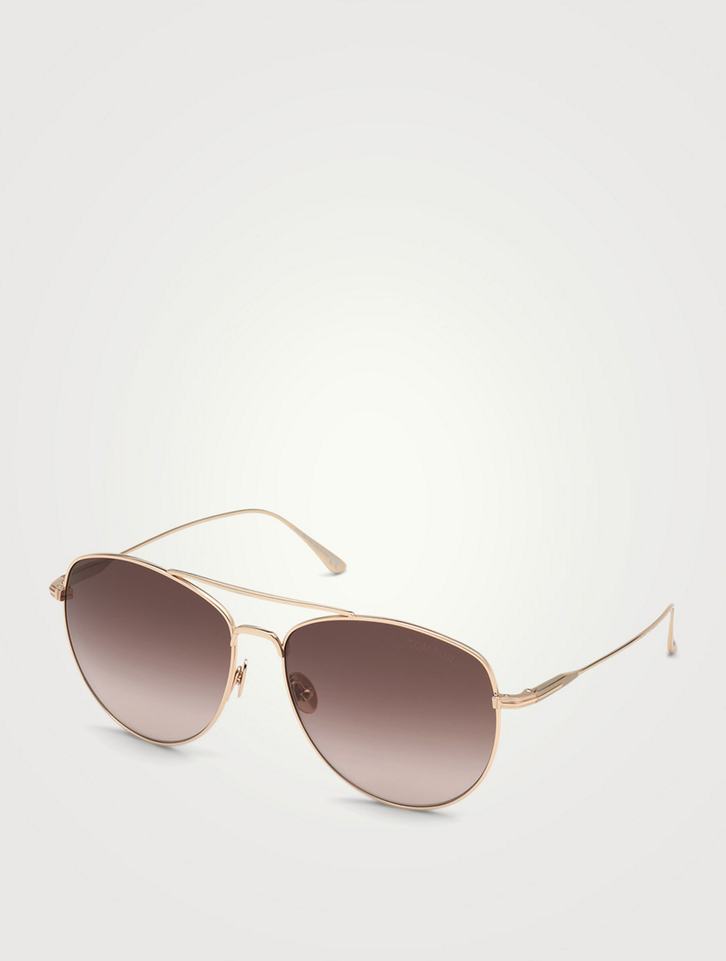 TOM FORD Milla Aviator Sunglasses | Holt Renfrew Canada