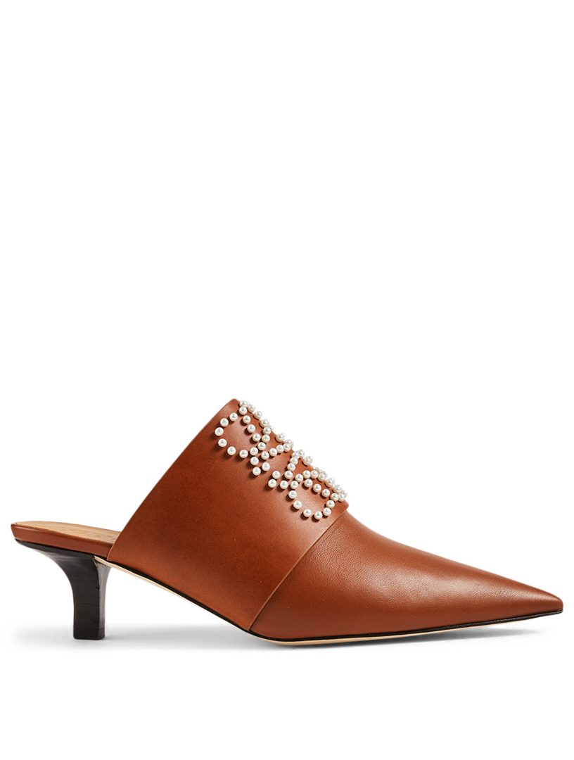 leather mules canada