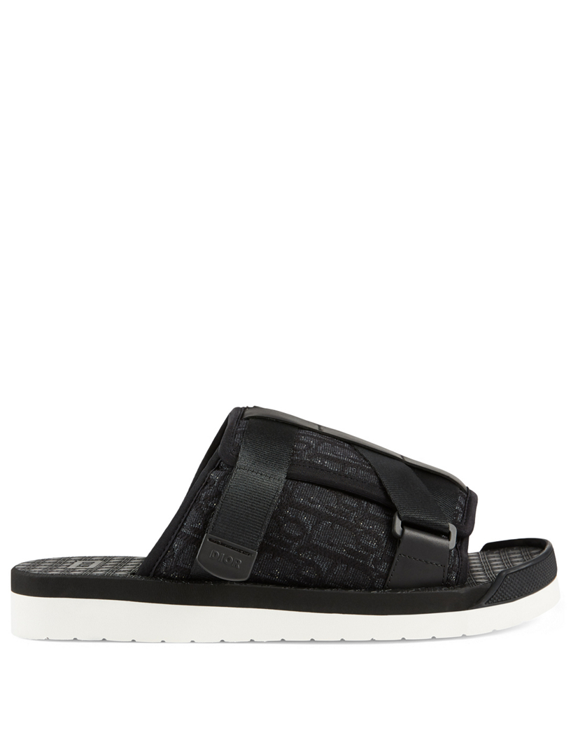 dior black sandals