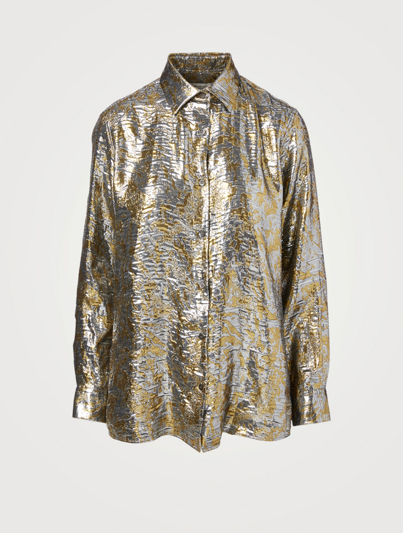 dries van noten hand shirt