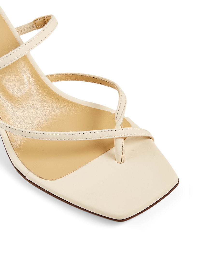aeyde larissa leather mules