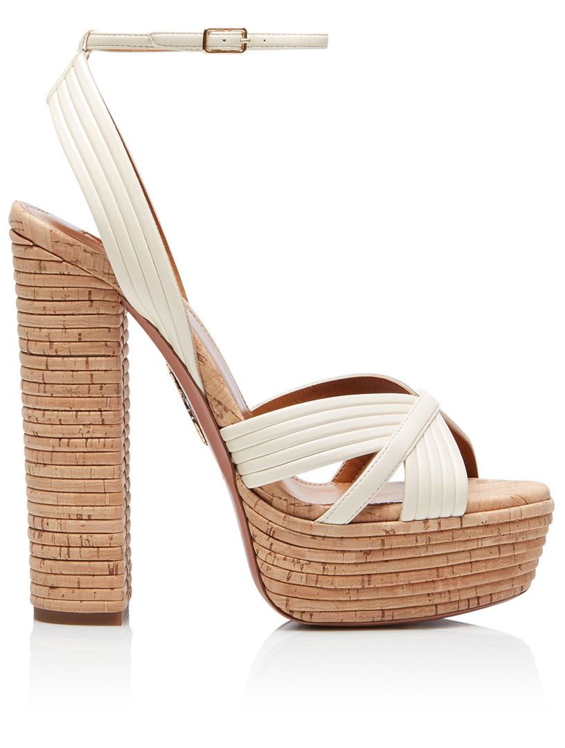 aquazzura sundance plateau 140