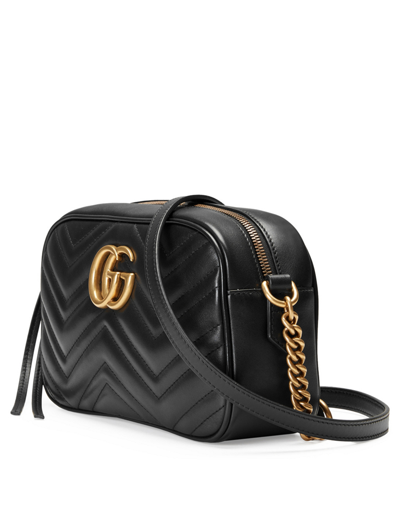 GUCCI Small GG Marmont Leather Camera Bag | Holt Renfrew Canada