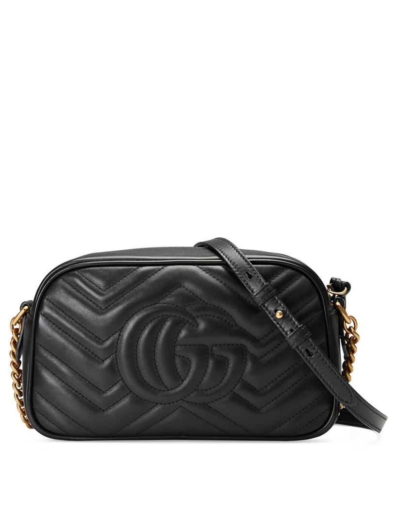 GUCCI Small GG Marmont Leather Camera Bag | Holt Renfrew Canada