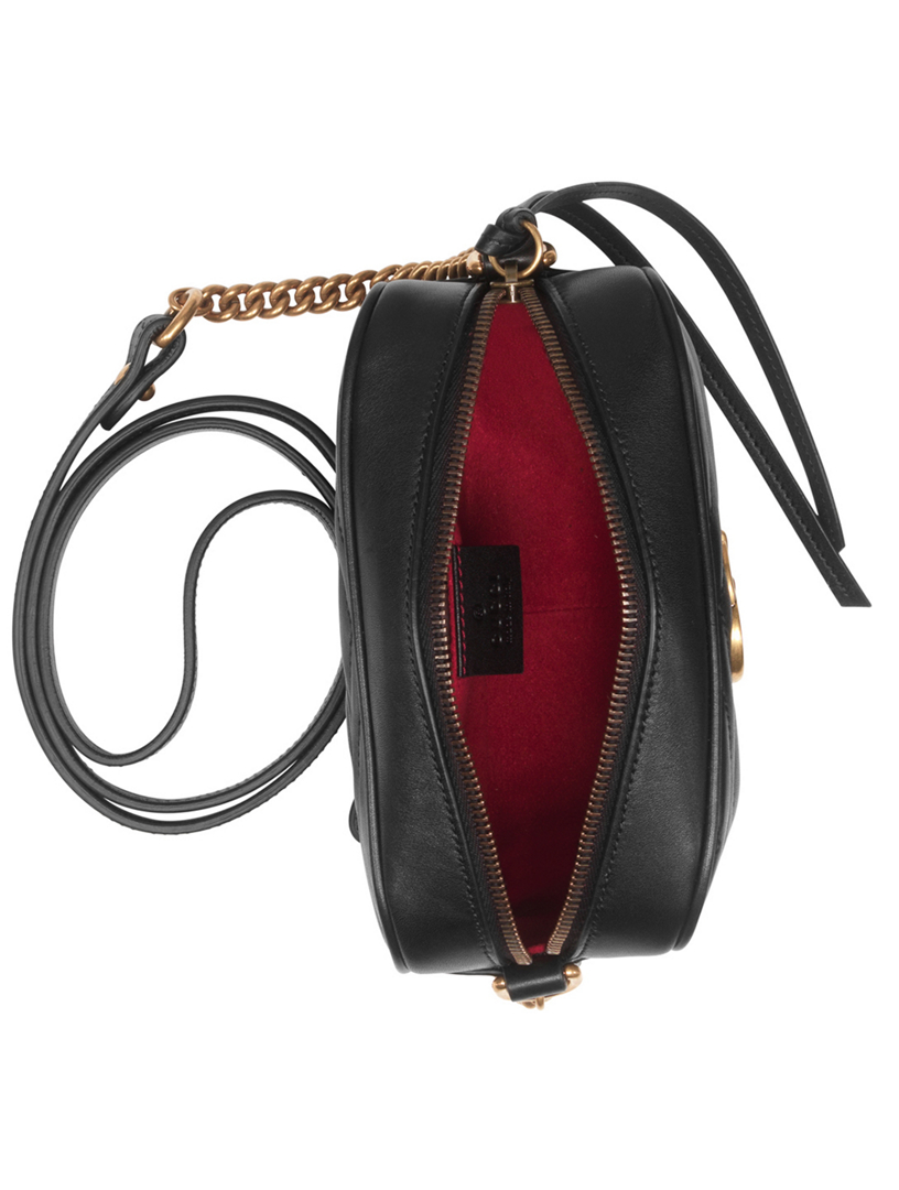 GUCCI Mini GG Marmont Leather Camera Bag | Holt Renfrew Canada