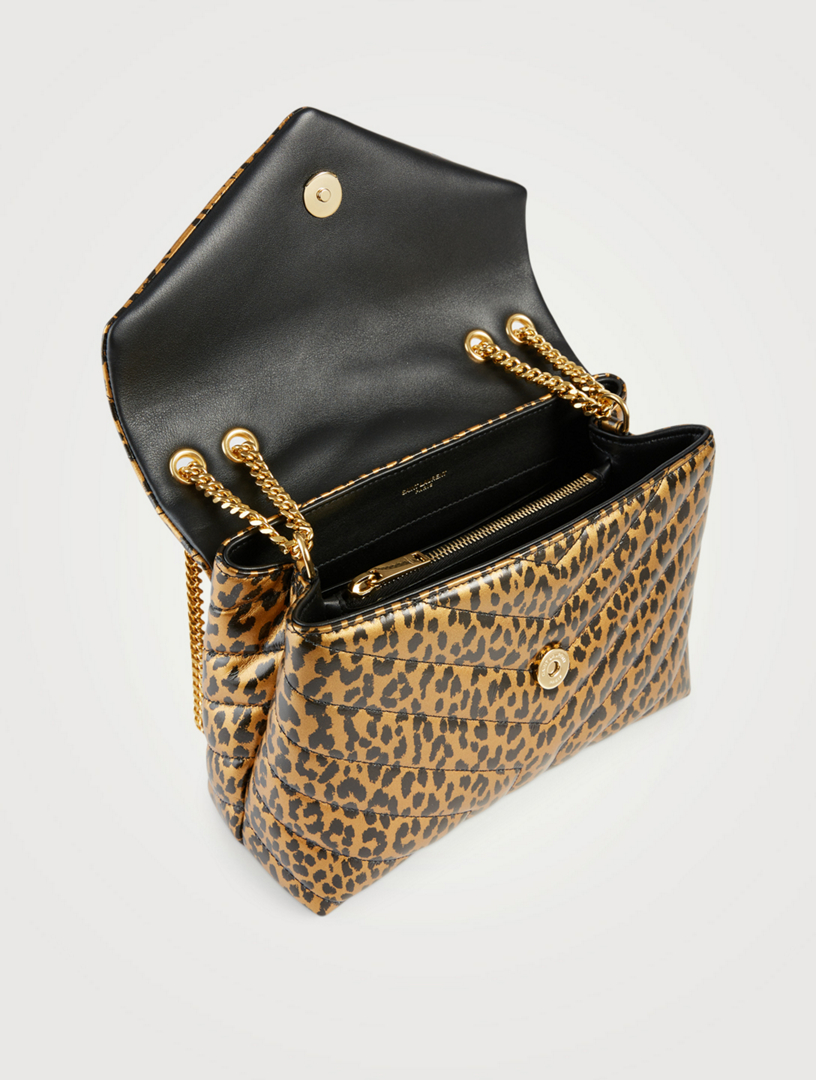 ysl leopard print bag