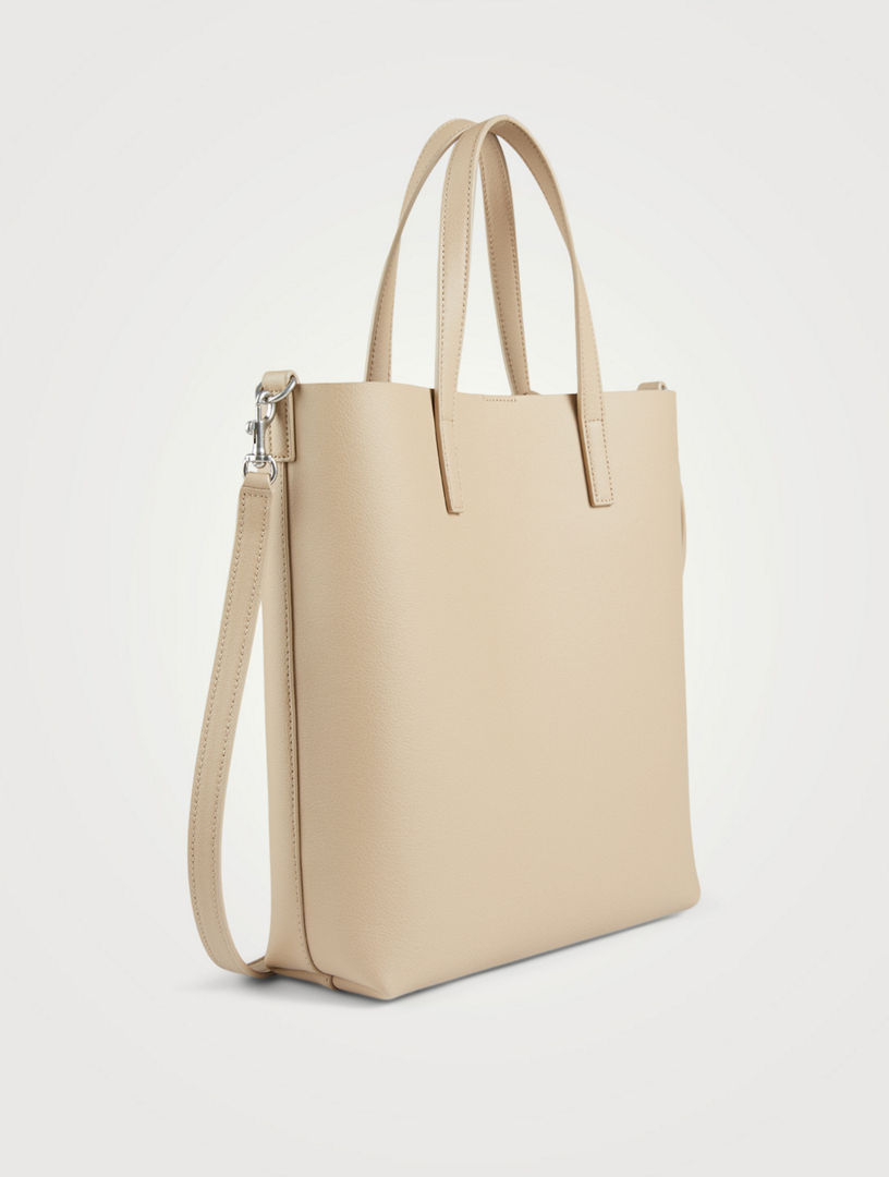 SAINT LAURENT Toy YSL Monogram Leather Shopping Tote Bag | Holt Renfrew ...