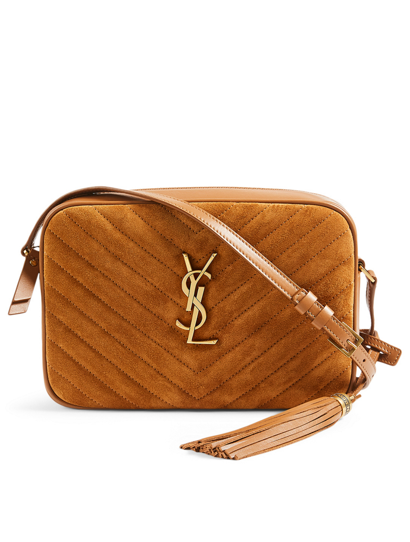 ysl camera bag grey