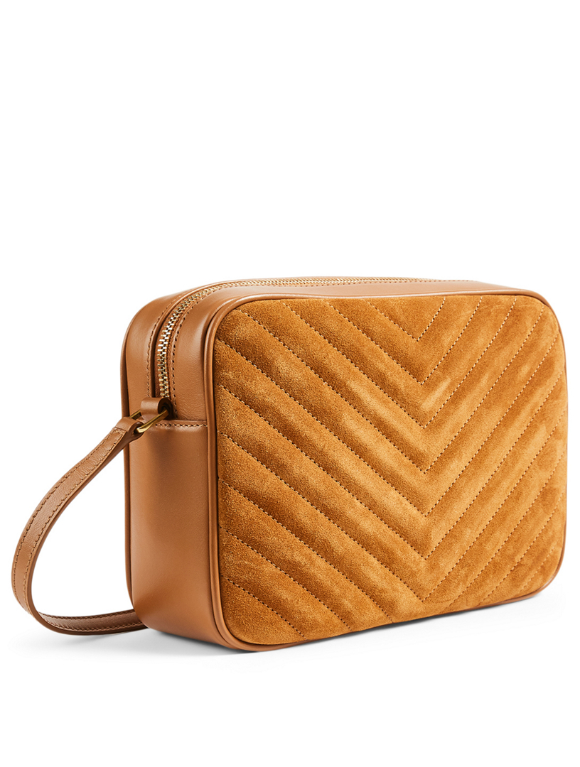 medium lou ysl monogram leather camera bag