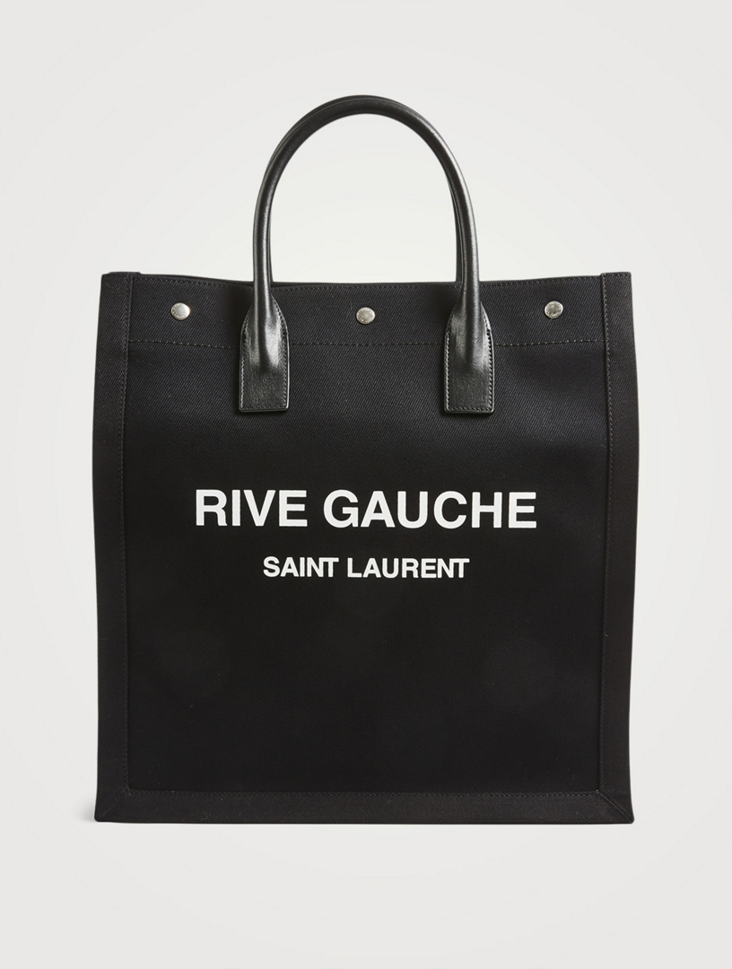 SAINT LAURENT Rive Gauche Canvas Tote Bag Holt Renfrew Canada
