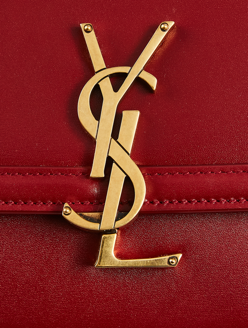 SAINT LAURENT Medium Solferino YSL Monogram Leather Bag | Holt Renfrew ...