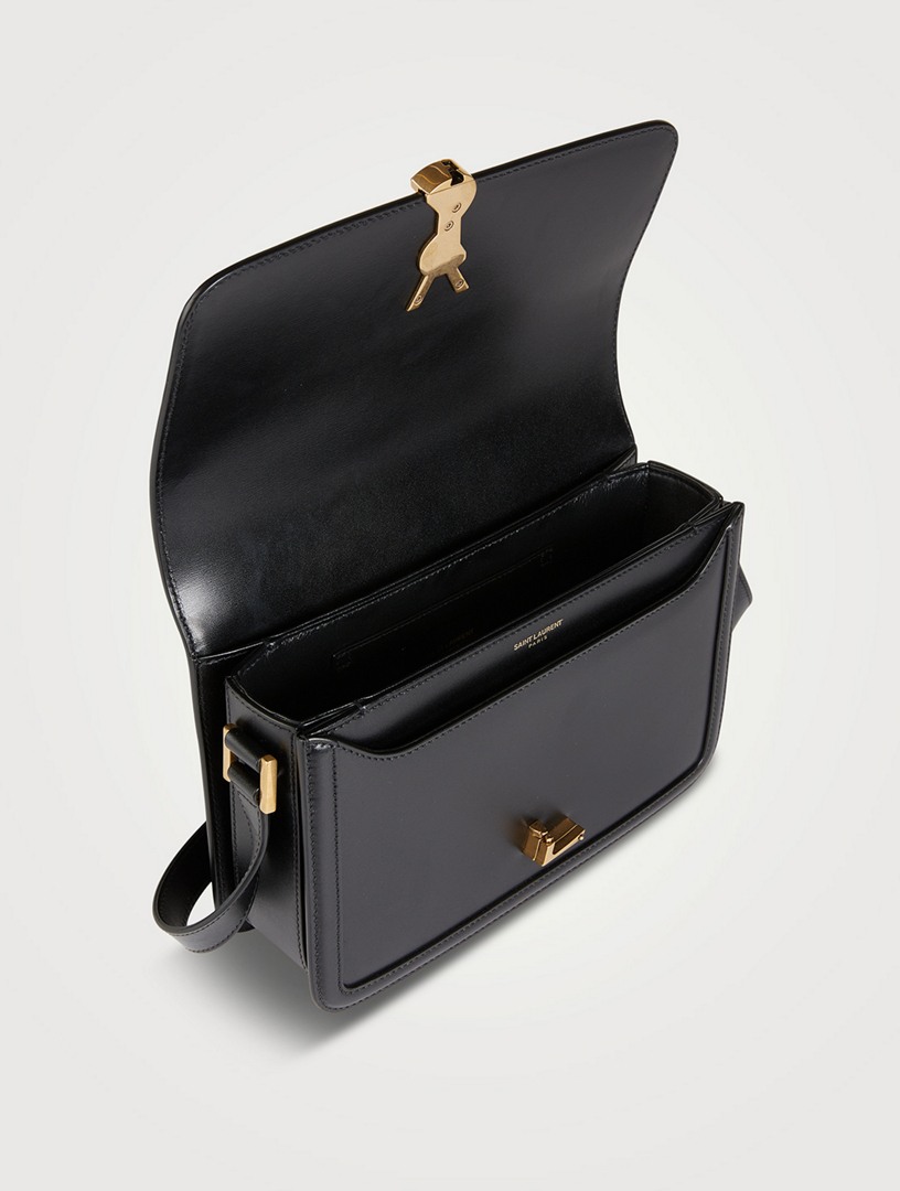 SAINT LAURENT Medium Solferino YSL Monogram Leather Bag | Holt Renfrew ...