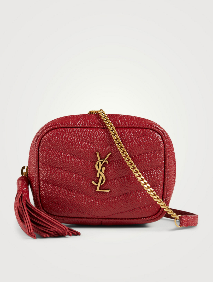 ysl leather bag
