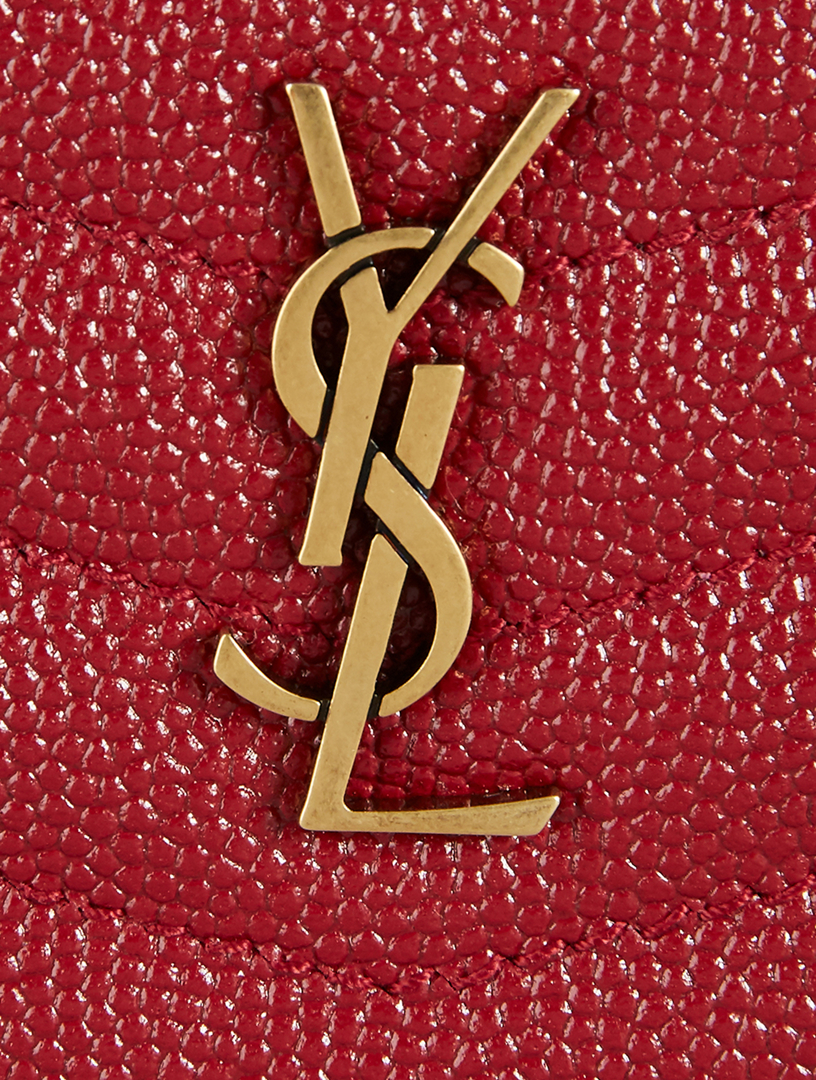 Saint Laurent Baby Lou Leather Bag IUCN Water