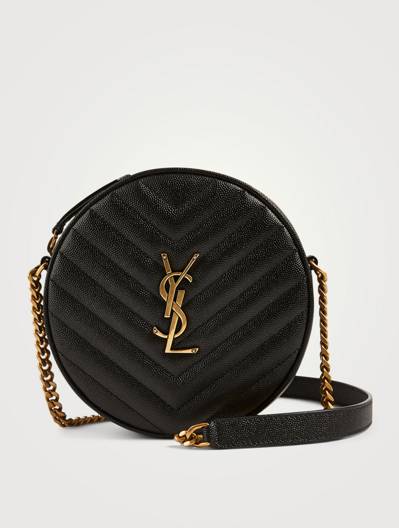 ysl black bag with chain