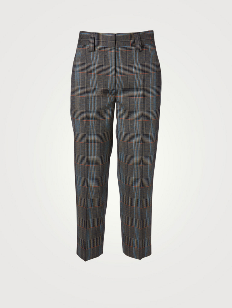 acne studios plaid pants