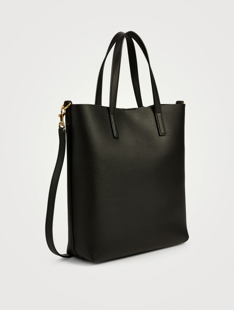 SAINT LAURENT Toy YSL Monogram Leather Shopping Tote Bag | Holt Renfrew ...