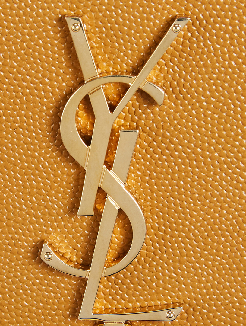 kate ysl monogram leather chain wallet bag