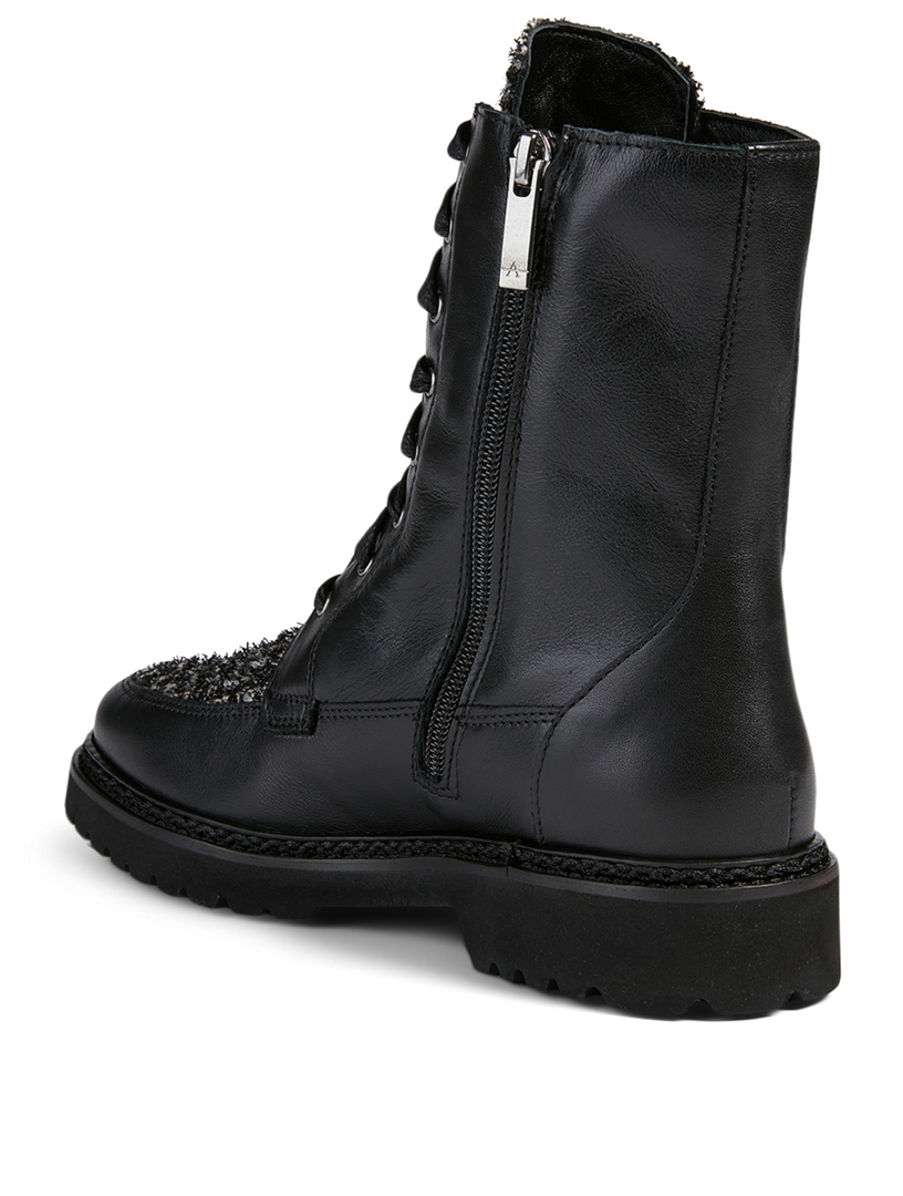 aquatalia combat boots