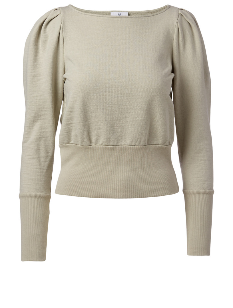 AG Walker Puff-Sleeve Sweatshirt | Holt Renfrew Canada