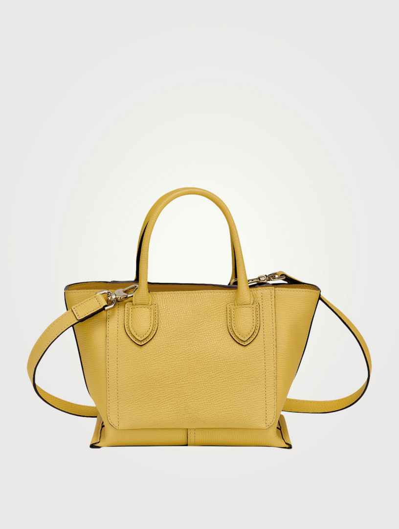 LONGCHAMP Small Mailbox Leather Top Handle Bag Holt Renfrew Canada