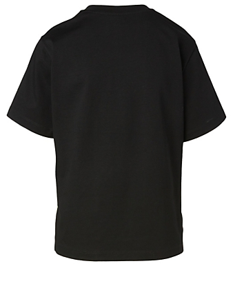 3.1 PHILLIP LIM Tee-shirt style parachute en coton à imprimé teint par immersion Femmes Multi