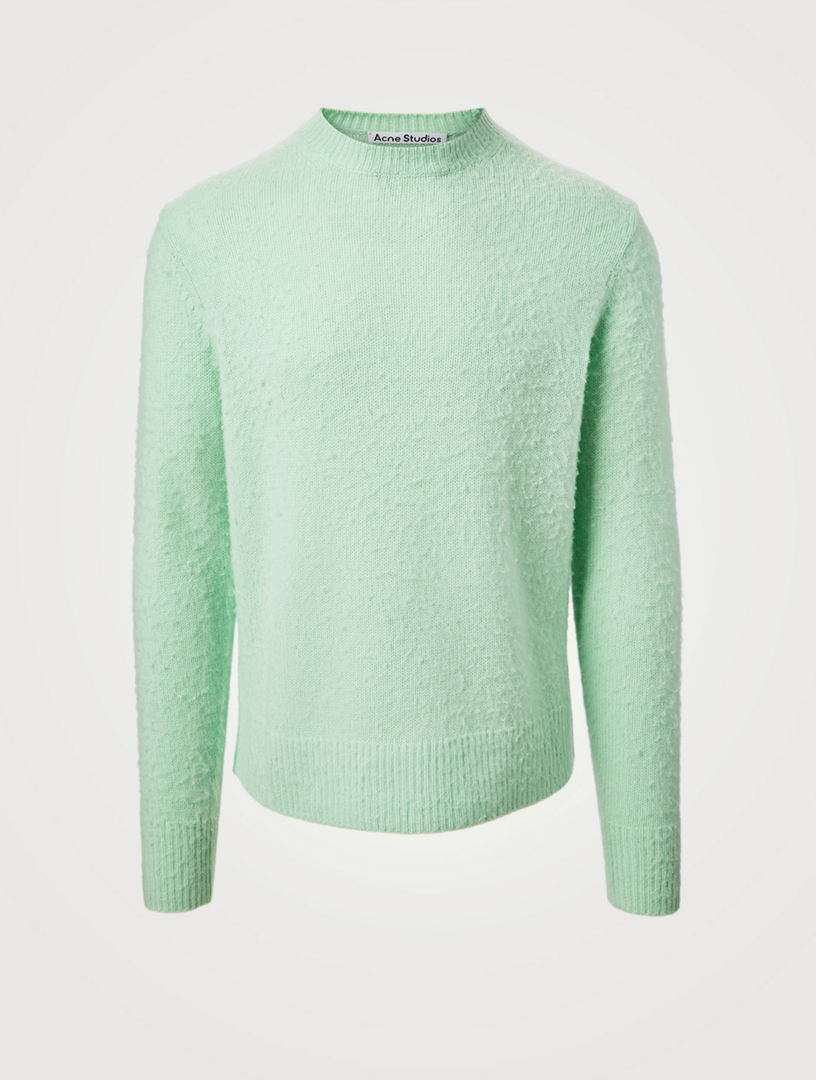 ACNE STUDIOS Wool And Cashmere Pilled Sweater | Holt Renfrew Canada