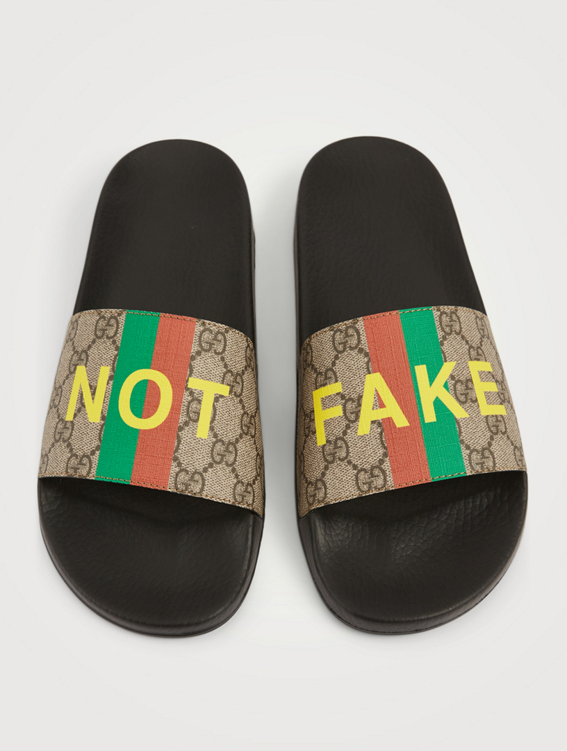 holt renfrew gucci slides