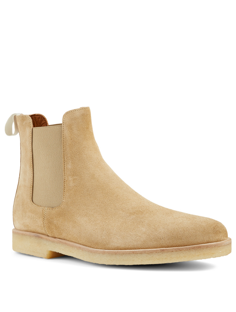 common projects suede chukka boots