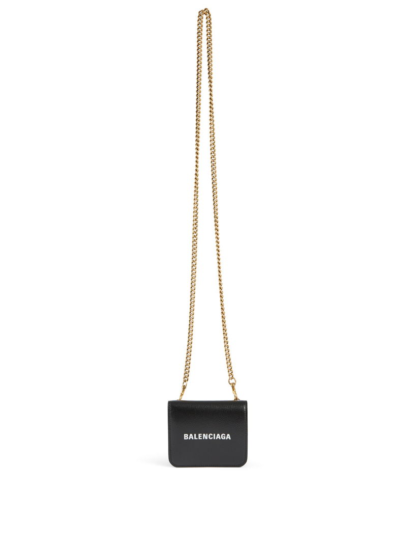 balenciaga everyday wallet on chain