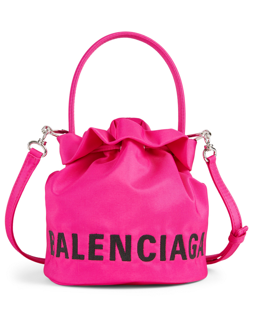 balenciaga drawstring bag