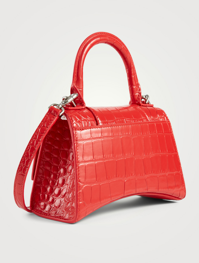 balenciaga hourglass bag orange
