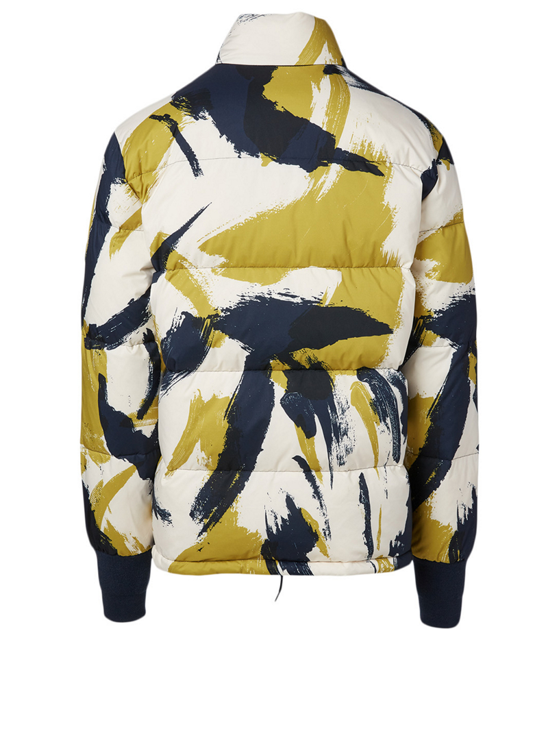 KENZO Puffer Jacket In Brush Stroke Print Holt Renfrew Canada
