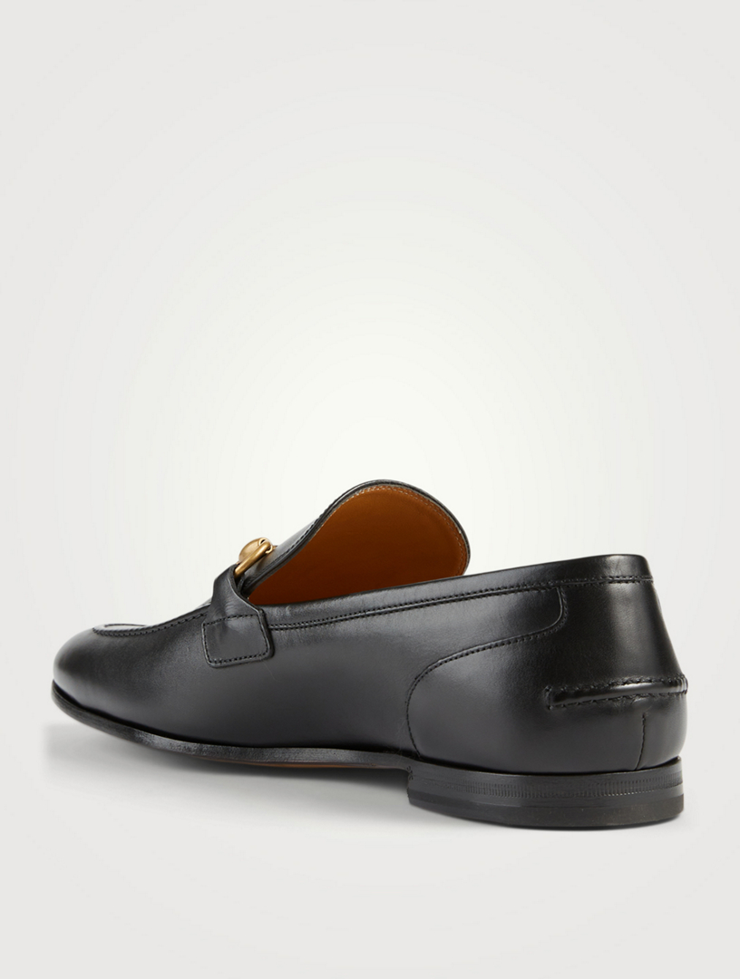 gucci jordaan leather loafer