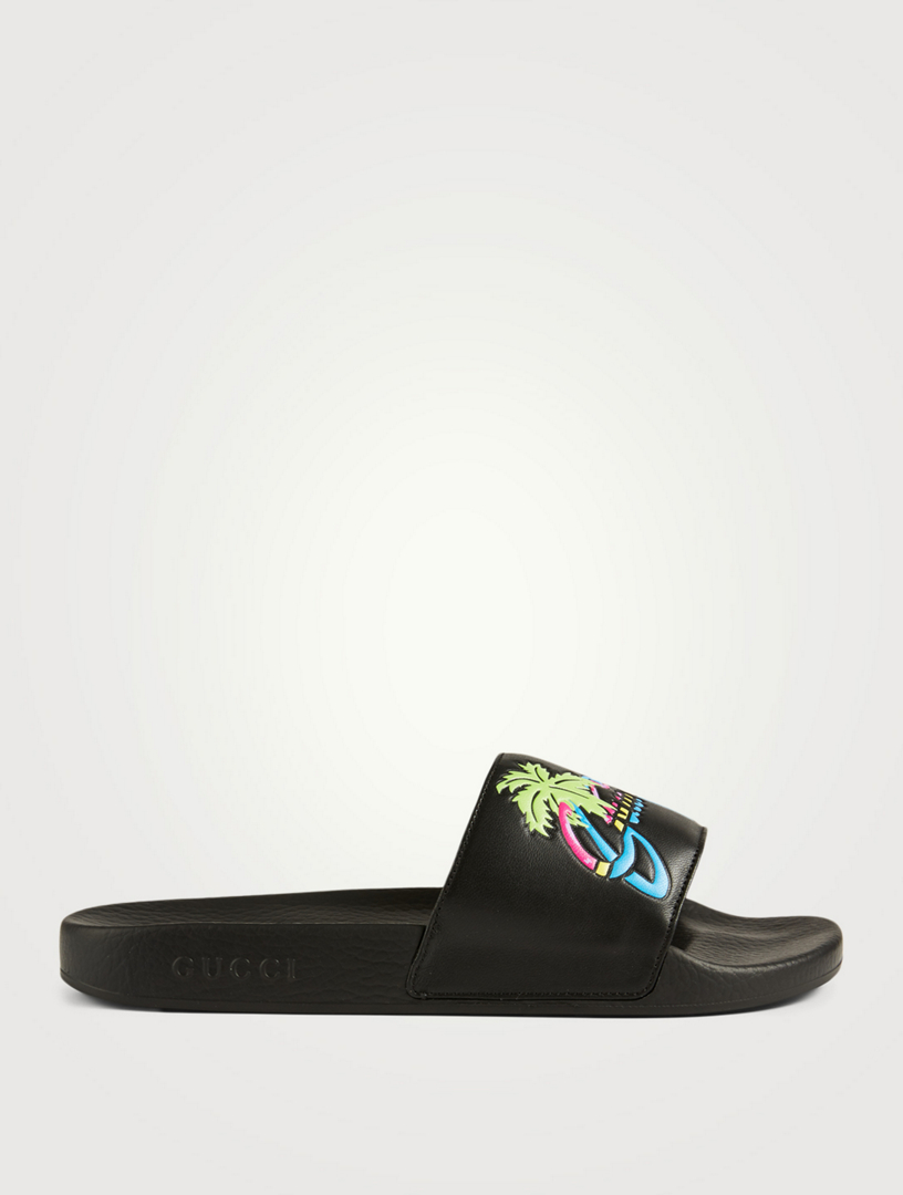 his and hers gucci slides
