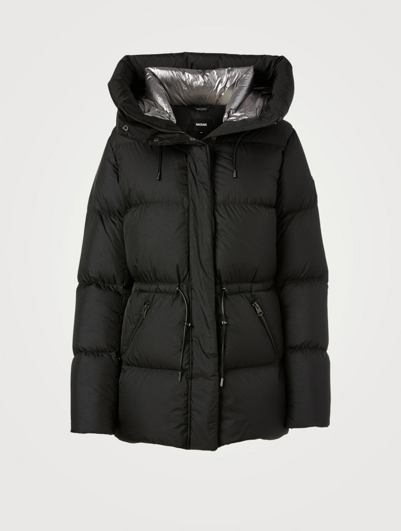 Download MACKAGE Freya Foil Shield Down Coat | Holt Renfrew Canada