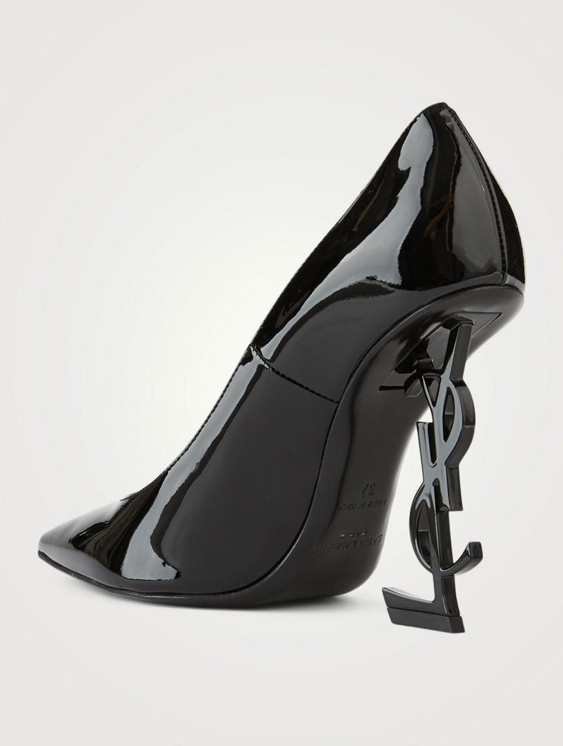 opyum patent leather pumps