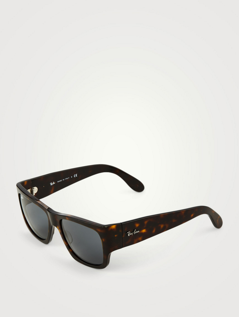 RAY-BAN Nomad Legend Gold Rectangular Sunglasses | Holt Renfrew Canada