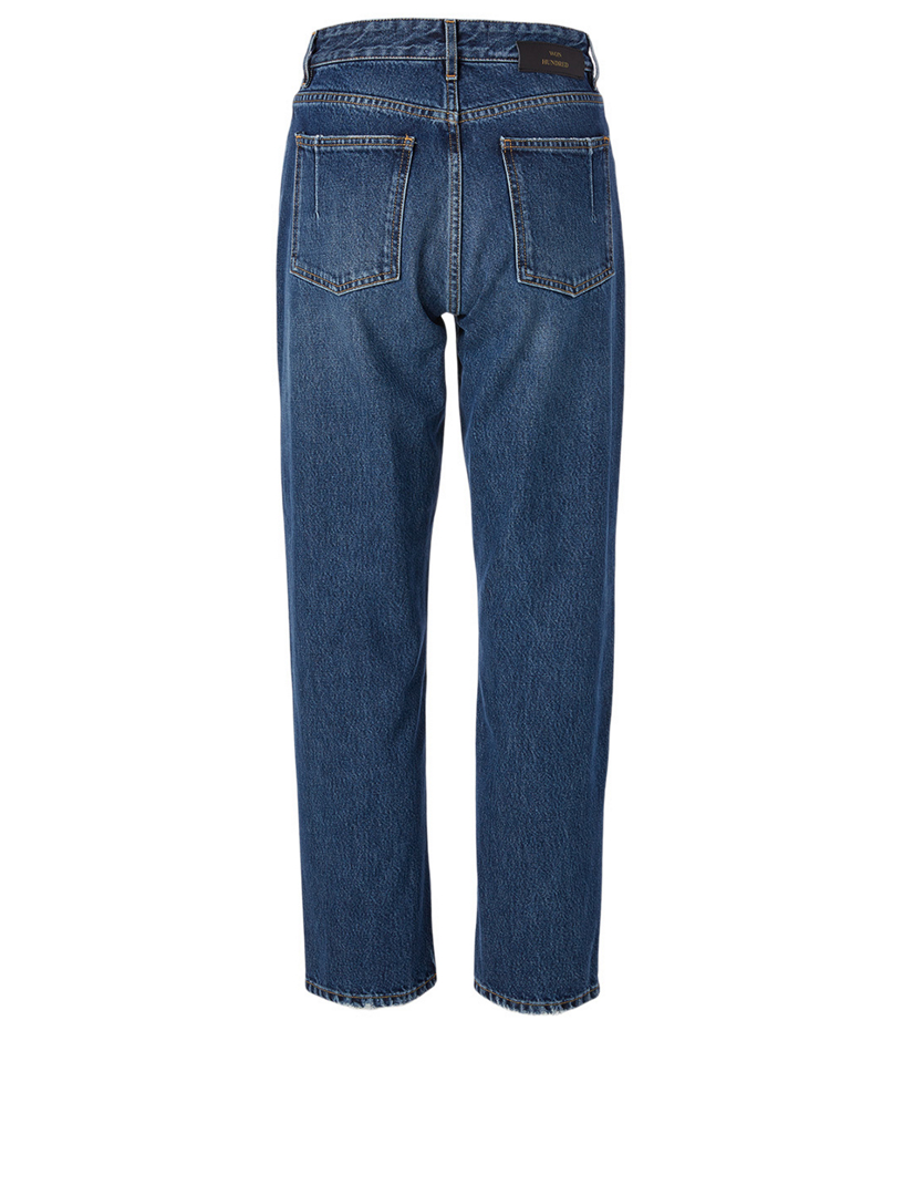 WON HUNDRED Pearl Loose High-Waisted Jeans | Holt Renfrew Canada